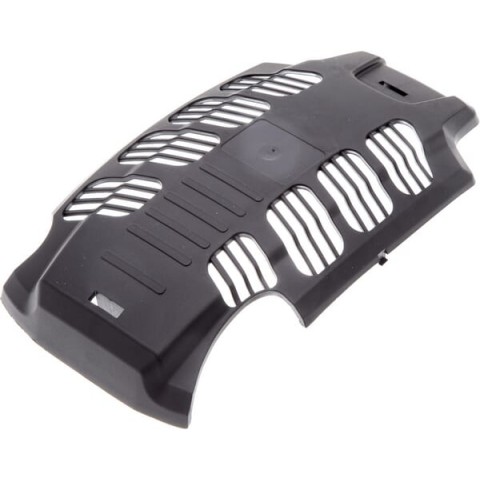 Black engine cover