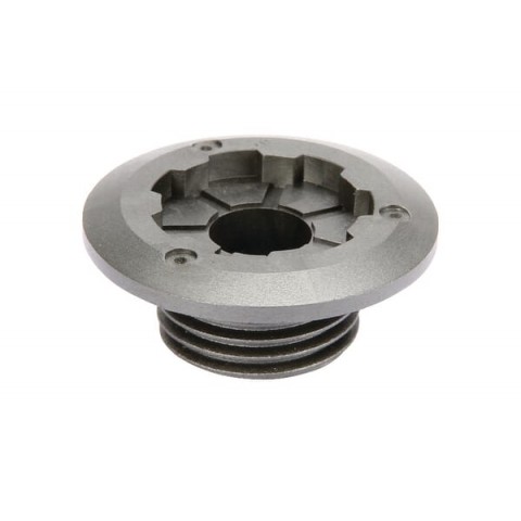Worm wheel oil pump