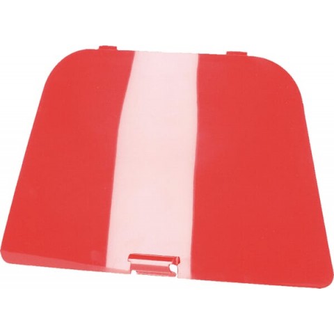 Tampa da bateria F72 vermelha