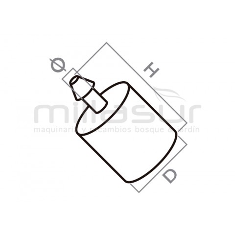 Filtro gasolina original tillotson