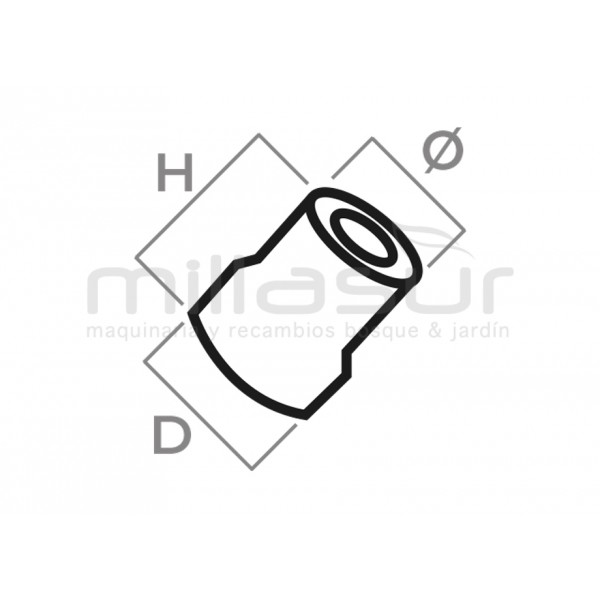 Antivibrante Per Motosega STIHL 028 044 046 064 066 MS440 MS 640 BG &ndash; Ricambio Originale Germania