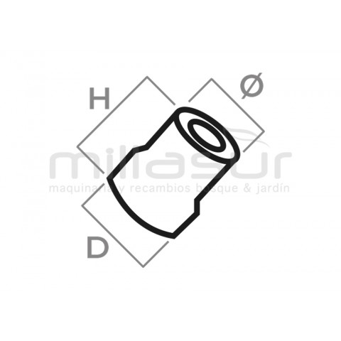 Amortecedor husqvarna 395 (dianteiro) Amortecedor husqvarna 395 (dianteiro)