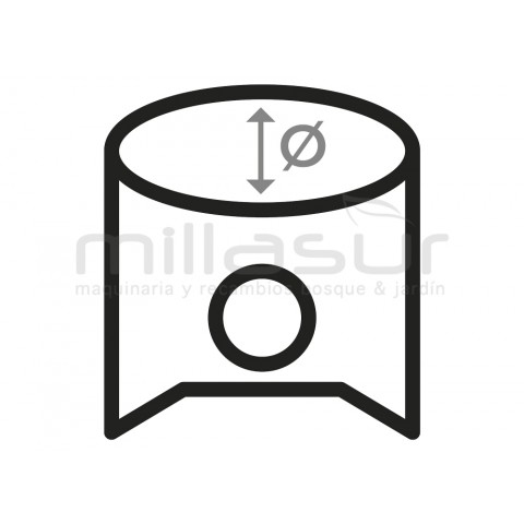 Pistão AIP dolmar 120