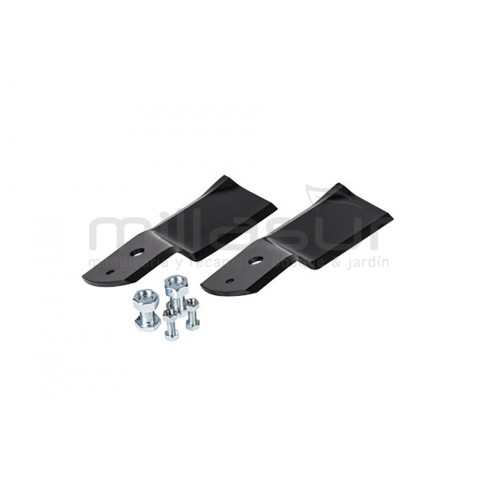 Conjunto de 2 lâminas de corta-relvas 165mm adaptável ao stiga park 105 combi, park 95 combi,... Conjunto de 2 lâminas de corta-relvas 165mm adaptável ao stiga park 105 combi, park 95 combi,...