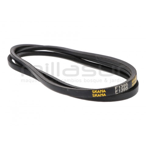 Correia de corta-relvas 12.7x2426 adaptável a HUSQVARNA ct153, ct154, cth163 t, cth173 ...