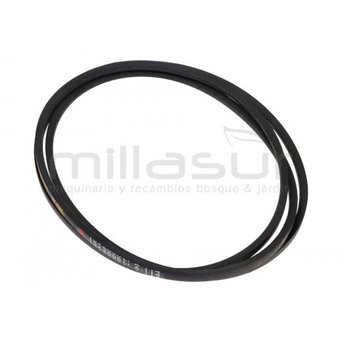 Correia aa114 12. 7x2900 adaptável para husqvarna ct150, ct160, cth140 xp, cth150, cth150 twin