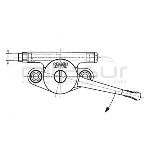 Alavanca de regulação 16rfa7
