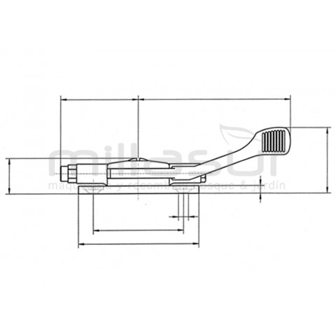 Alavanca de regulação 16rfa7