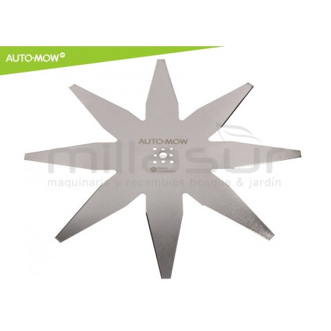 Lâmina robot corta-relvas wiper-ambrogio-outils - 35cm - 8 dicas