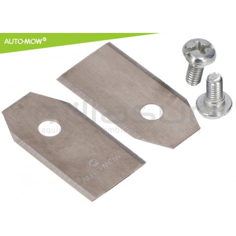Conjunto 30 lâminas alta duração 0,66 mm C / parafusos robot cortac. husqvarna Conjunto 30 lâminas alta duração 0,66 mm C / parafusos robot cortac. husqvarna
