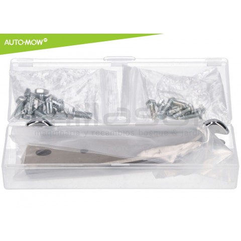 Conjunto 9 lâminas robot cortac. al-ko robolinho 110, 1100, 3100, 4100 Conjunto 9 lâminas robot cortac. al-ko robolinho 110, 1100, 3100, 4100