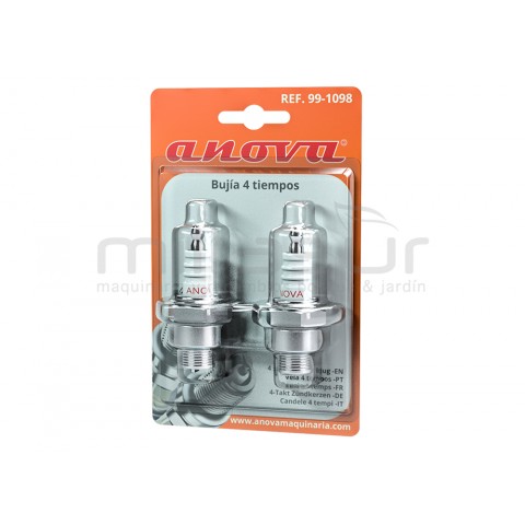 Blister 2 PCes vela de ignição 4T Tipo b & s Blister 2 PCes vela de ignição 4T Tipo b & s