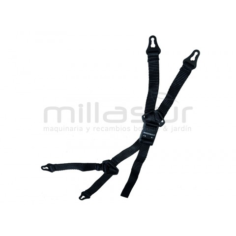 Barbujo 4 pontos capacete 99-1264 e 99-1265