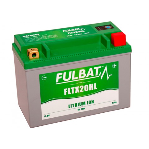 Bateria do Li-íon fltx20hl 12V 89.6 ONH - 420A (175 x 87 x 130) +der.