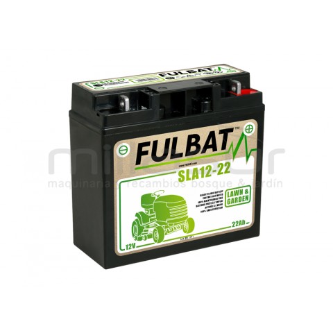 Bateria gel sla12-22 22 ah (182 x 77 x 168) +der