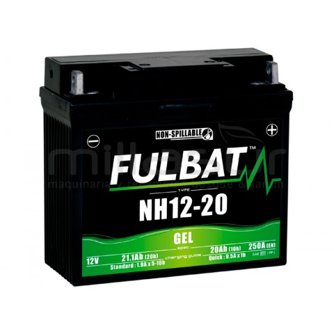 Bateria Gel nh12-20 20 ah (182 x 77 x 168) substitui 99-1889