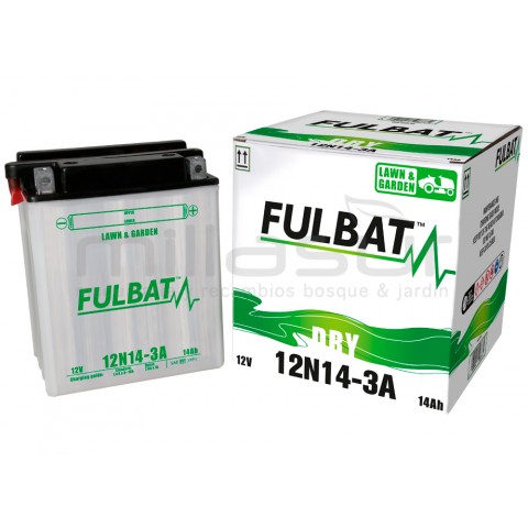 Bateria ácida 12n14-3A 14ah (134 x 89 x 166 ) + der