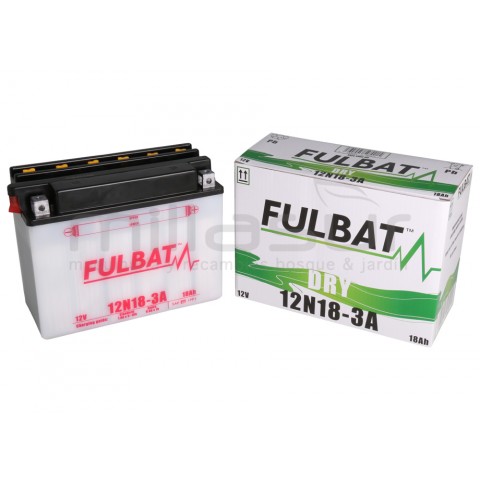 Bateria 12n18-3a Ácido 18ah (200 x 88 x 164) - mtd-stiga + der Bateria 12n18-3a Ácido 18ah (200 x 88 x 164) - mtd-stiga + der