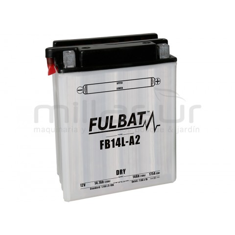 Bateria moto fb14l - A2 ácido 14.7 ah (134 x 89 x 166) +der
