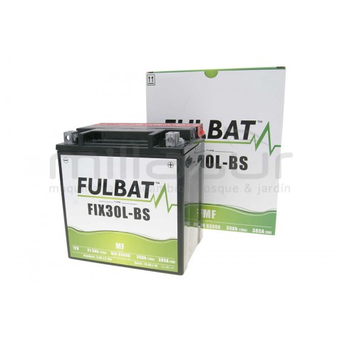 Bateria moto fix30l-bs mf 30ah (165 x 125 x 175) +der