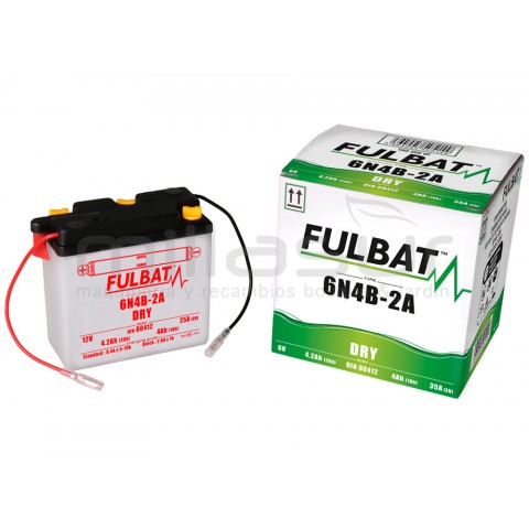 Bateria 6V 6n4b-2A ácido 4 ah (102 x 48 x 96) - direita Bateria 6V 6n4b-2A ácido 4 ah (102 x 48 x 96) - direita