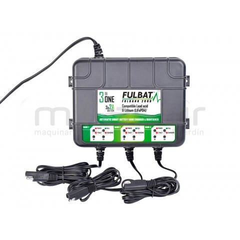 Carregador de bateria 3 em 1 - fullbank 2000 Carregador de bateria 3 em 1 - fullbank 2000