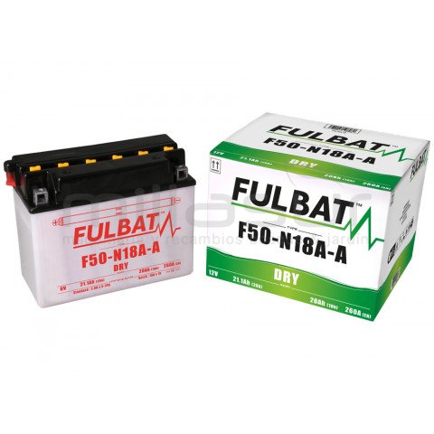 Bateria 12V f50-n18a-a ácido 20 ah (205 x 90 x 176) - der.