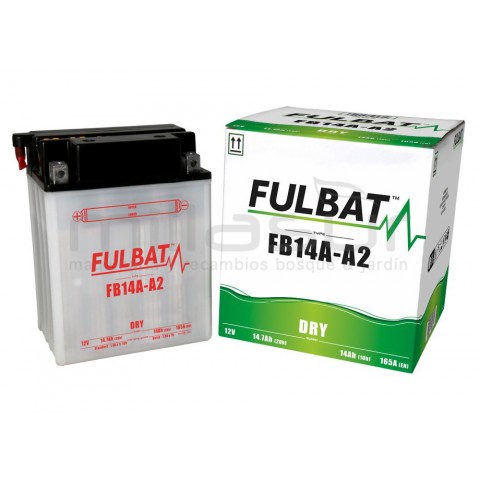 Bateria moto fb14a-a2 12V ácido 14 ah (134 x 89 x 176) - der.