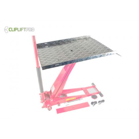 Mesa para gato elevador hidráulico cliplift até 60kg Mesa para gato elevador hidráulico cliplift até 60kg