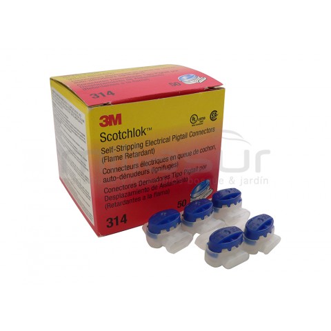 Caixa de 50 conectores derivadores scotchlok Caixa de 50 conectores derivadores scotchlok