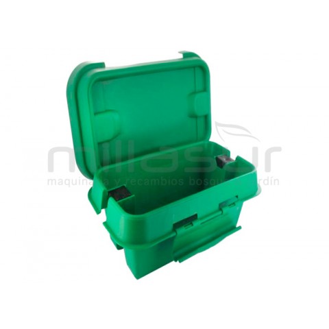 Caixa estanque pequena para conexões elétricas ao ar livre