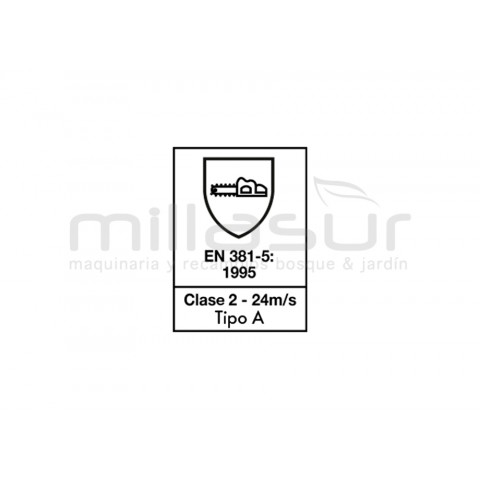 Macacão anti-corte pro classe 2 innovation-Tamanho l