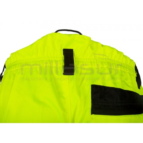 Calças anti-corte classe 1 alta visibilidade-Tamanho s