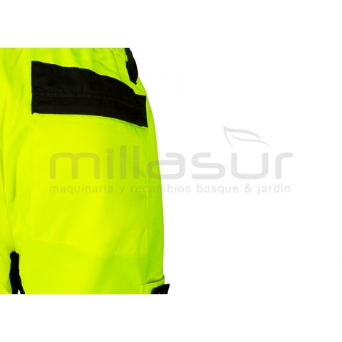 Calças anticorte classe 1 alta visibilidade-Tamanho xl