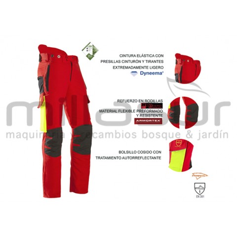 Calças anti-corte progress class1 Tamanho xl Calças anti-corte progress class1 Tamanho xl