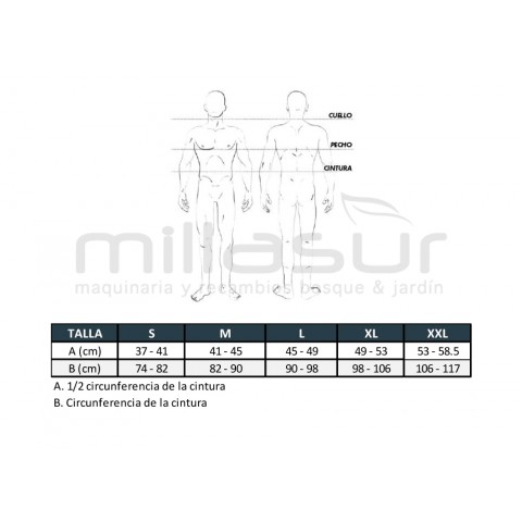 Calças desbroce-Tamanho l Calças desbroce-Tamanho l