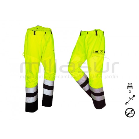 Calças desbroce alta visibilidade-Tamanho m