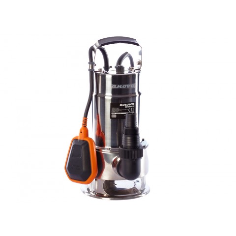 Bomba elétrica submersível 1000 acero aço inoxidável - água suja