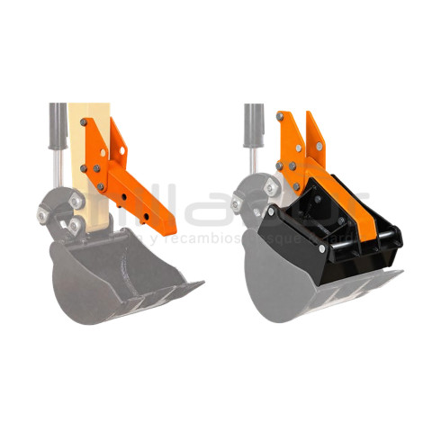 GARRA + SUPORTE DE DEDO (É NECESSÁRIO ENGATE RÁPIDO EX900MT-07)