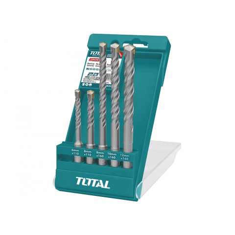 Blister rigido 5 brocas sds mais martelo