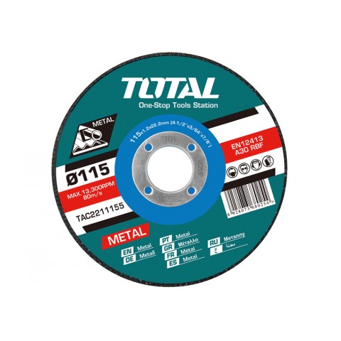 Caixa 10 discos Corte Metal Moedor 115mm 1.2 mm