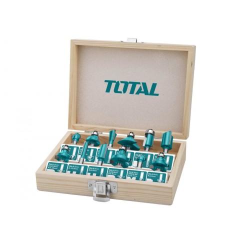 Conjunto 12 bits fresagem 6mm TOTAL