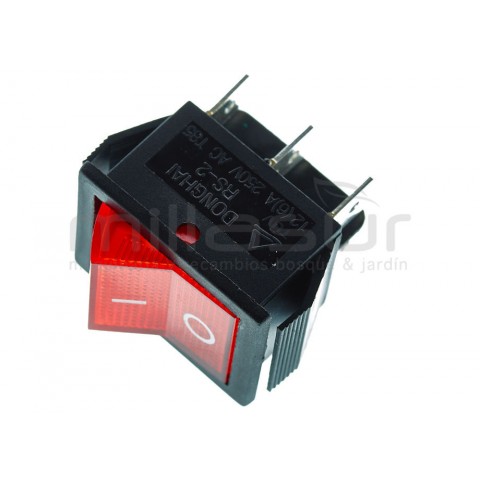 Interruptor quadro lâminas trator tc92, tc102 (03 18 )