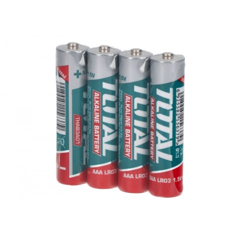 Caixa de exposição 300 Pilhas alcalinas 1.5 V LR03 aaa 1300mAh TOTAL