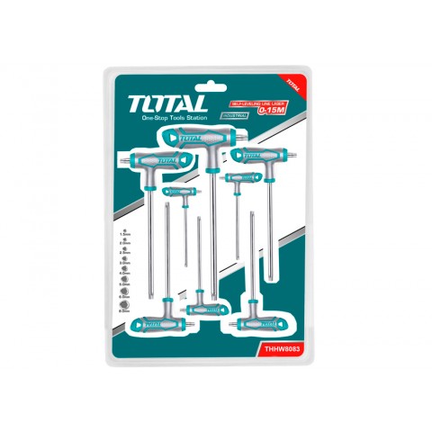 Conjunto chaves TOTAL Torx cr - v-8pcs
