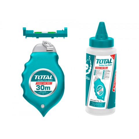 Tiralineas-prumo 30m TOTAL (inclui barco azulete e mini nível)