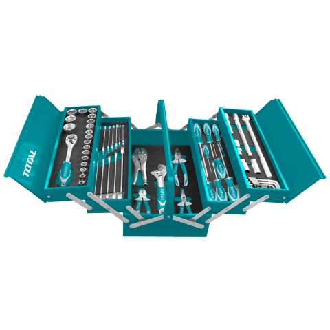 Caixa de ferramentas 59 peças TOTAL