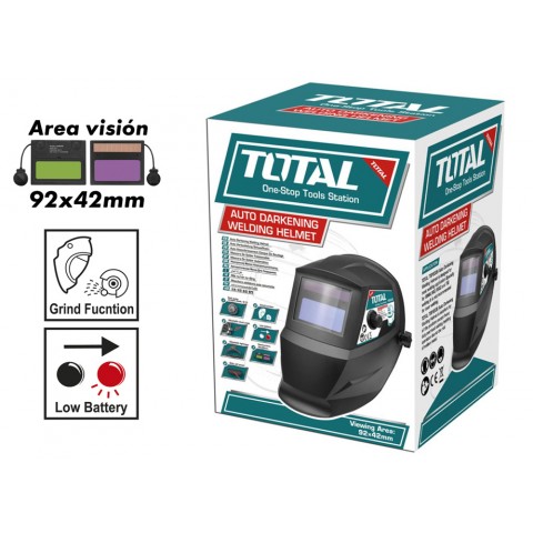 Máscara electrónica fotossensível e automática para soldagem