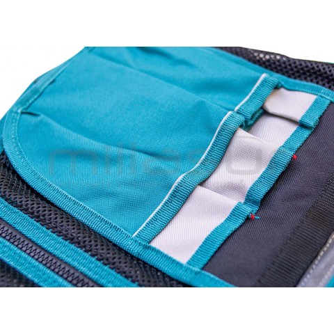 Colete porta-ferramentas 11 bolsos e suporte martelo-ajustável-TOTAL