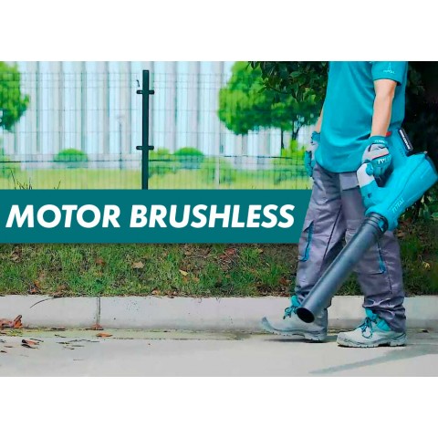 Soprador BRUSHLESS a  Bateria TOTAL (não inclui bateria nem carregador)